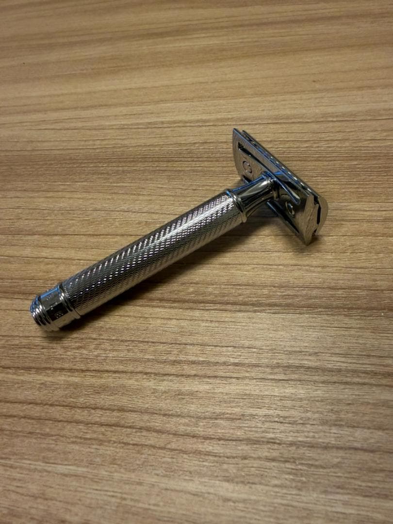 【セット売】ミューレ　両刃 カミソリ　メタル R89