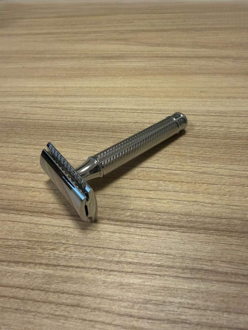 【セット売】ミューレ　両刃 カミソリ　メタル R89