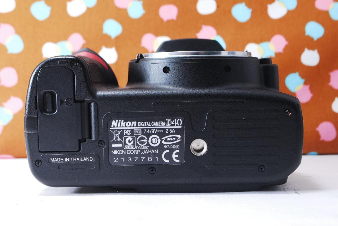 ✨望遠レンズ付き✨ショット数3295回✨Nikon D40 レンズセット