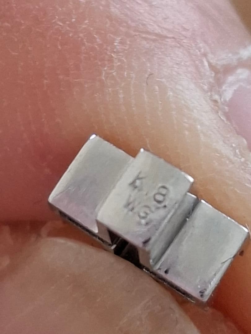 WG18K　ペンダント　(ジャンク品)