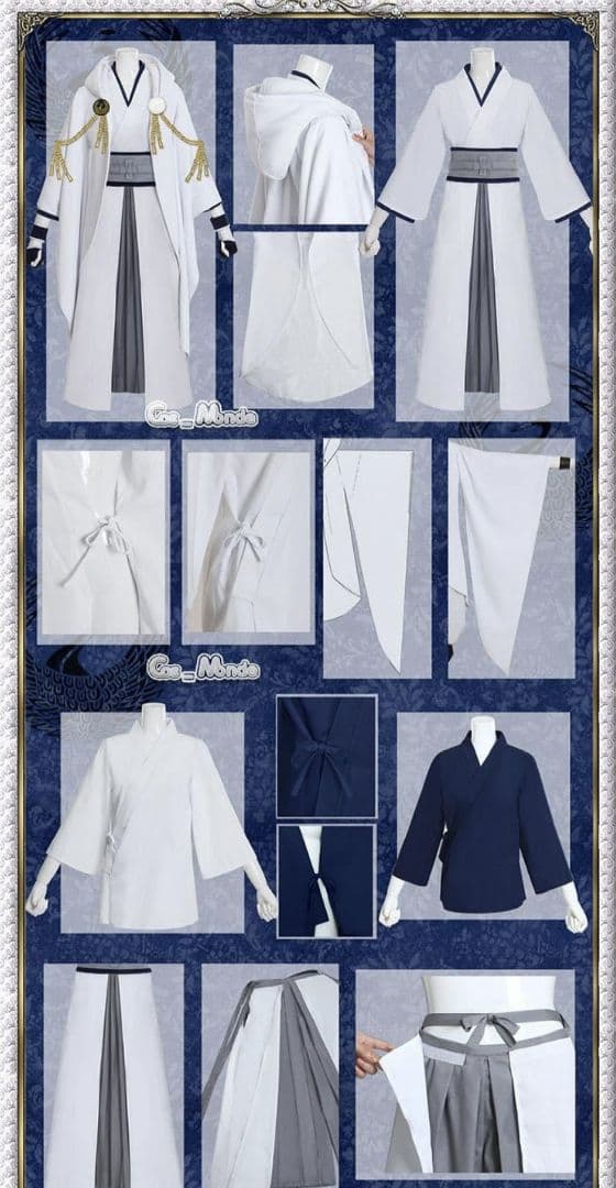 刀剣乱舞　鶴丸国永　初　コスプレ　衣装