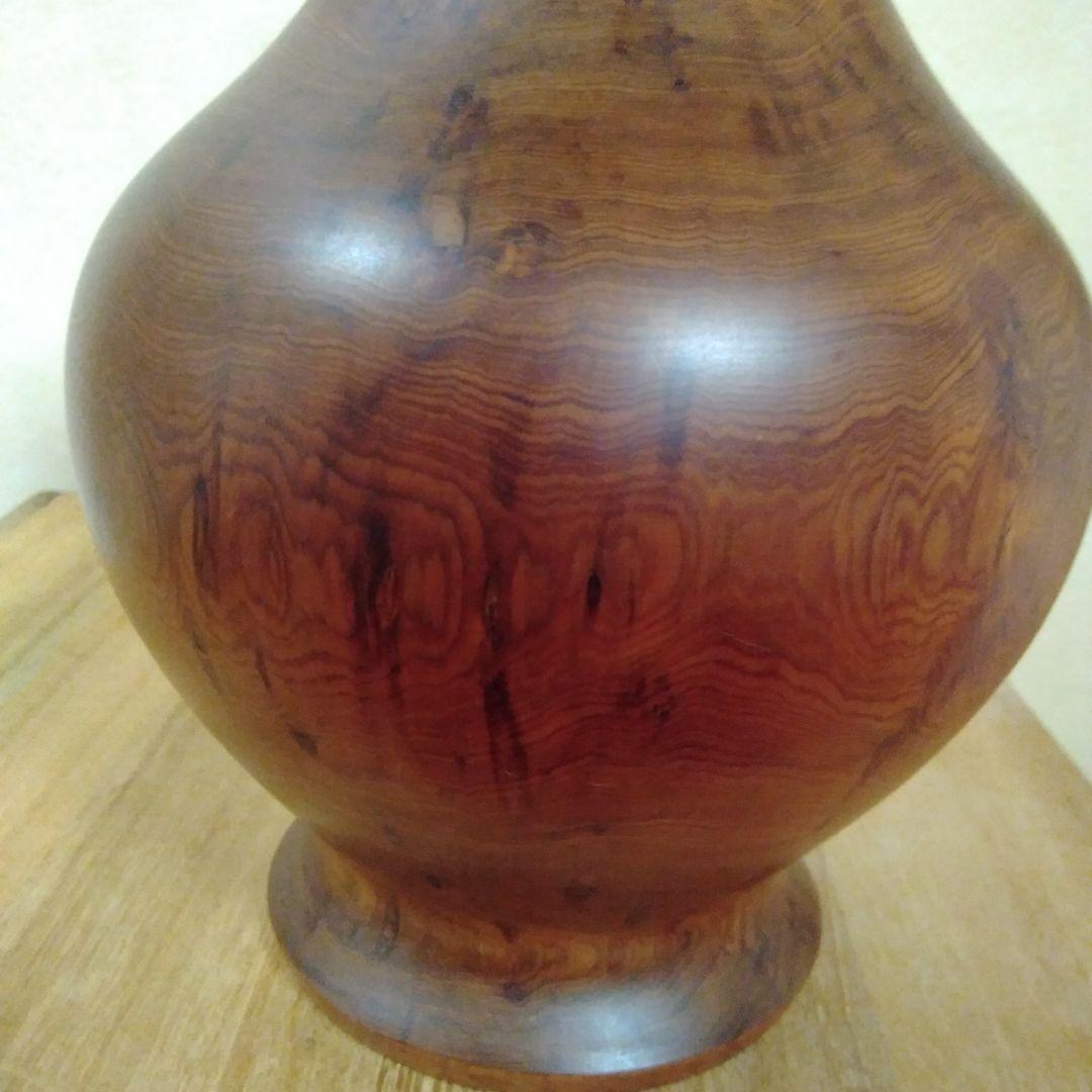 銘木屋久杉　泡瘤　花瓶