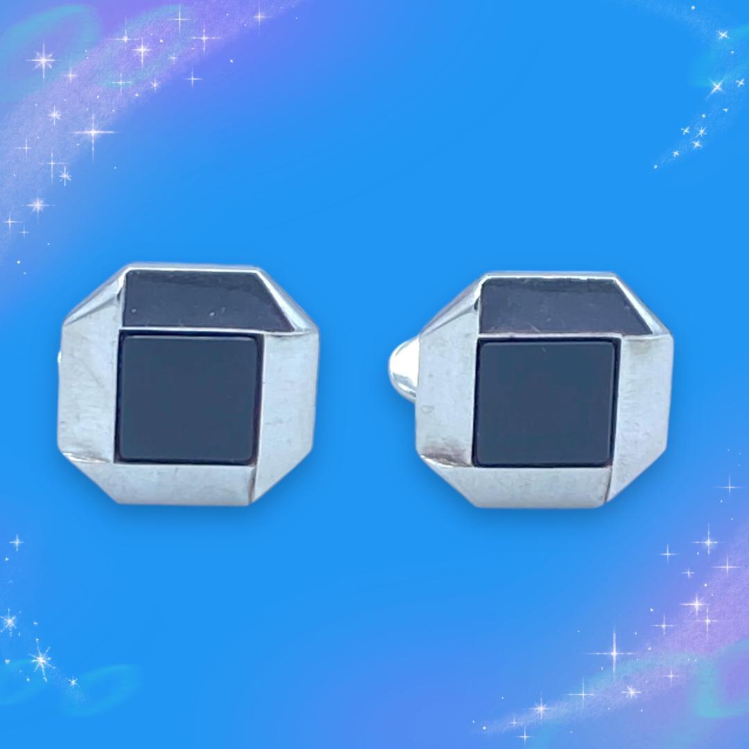 《美品》　ジョージジェンセン　カフス　タイピン セット　202 SV925