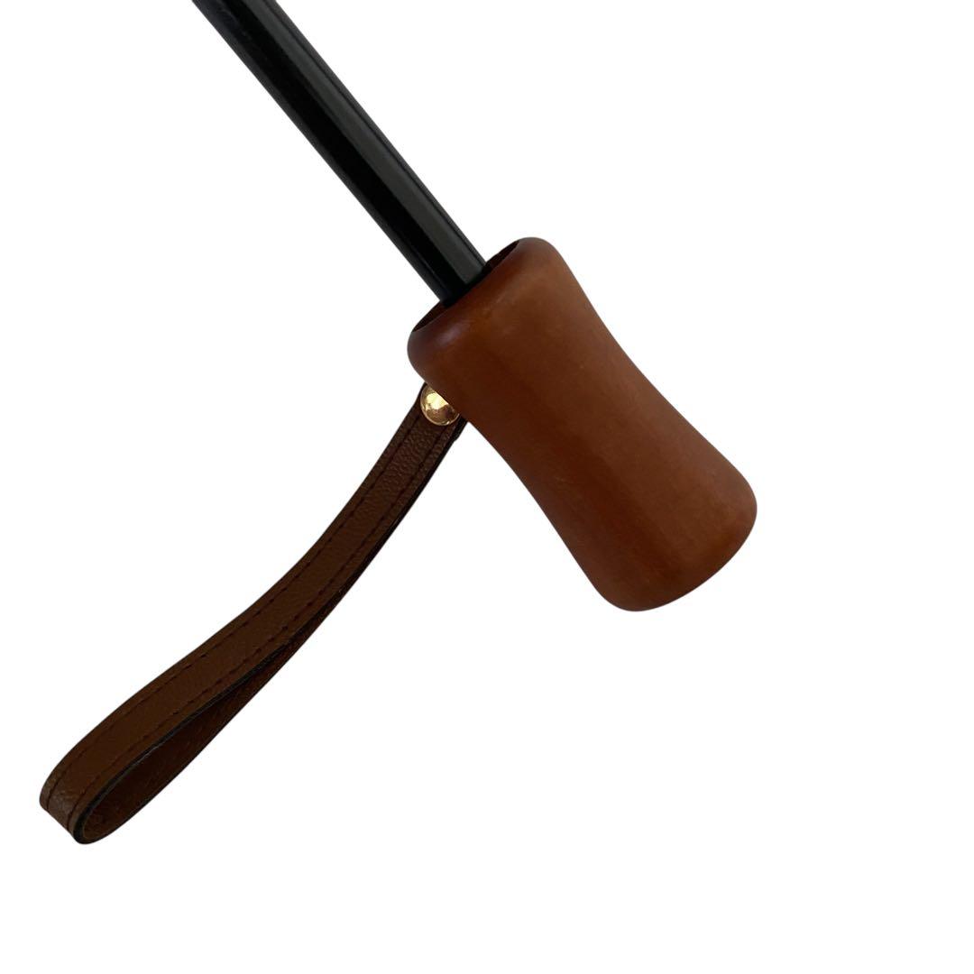 極美品　バーバリーズ　折りたたみ傘　ノバチェック　グレー