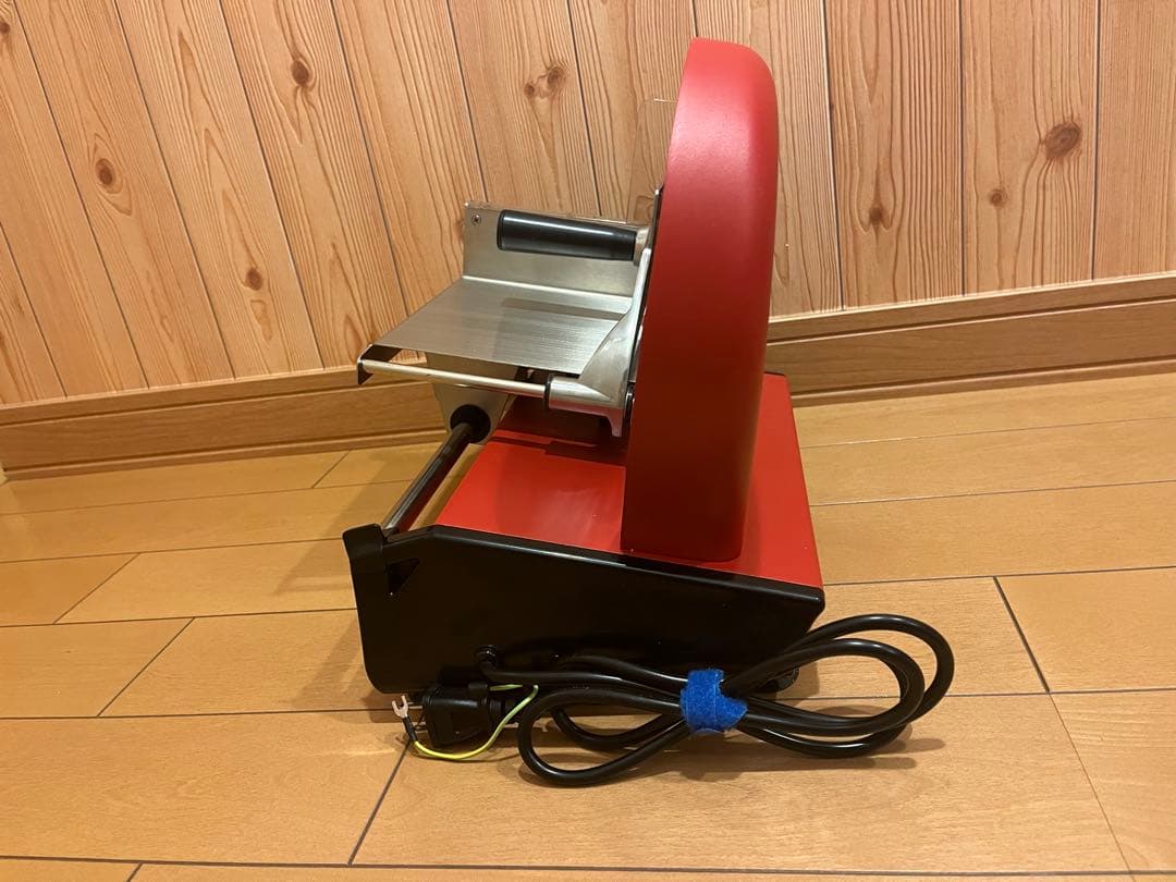 ミナト 家庭用ミートスライサー HMS-220(回転刃220mm、100V)