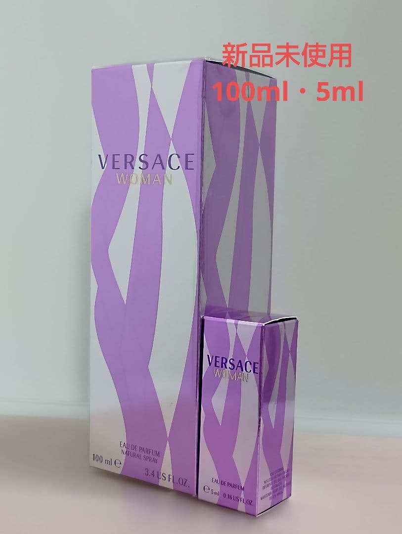 【新品】VERSACE WOMAN(ヴェルサーチ ウーマン) 100ml・5ml