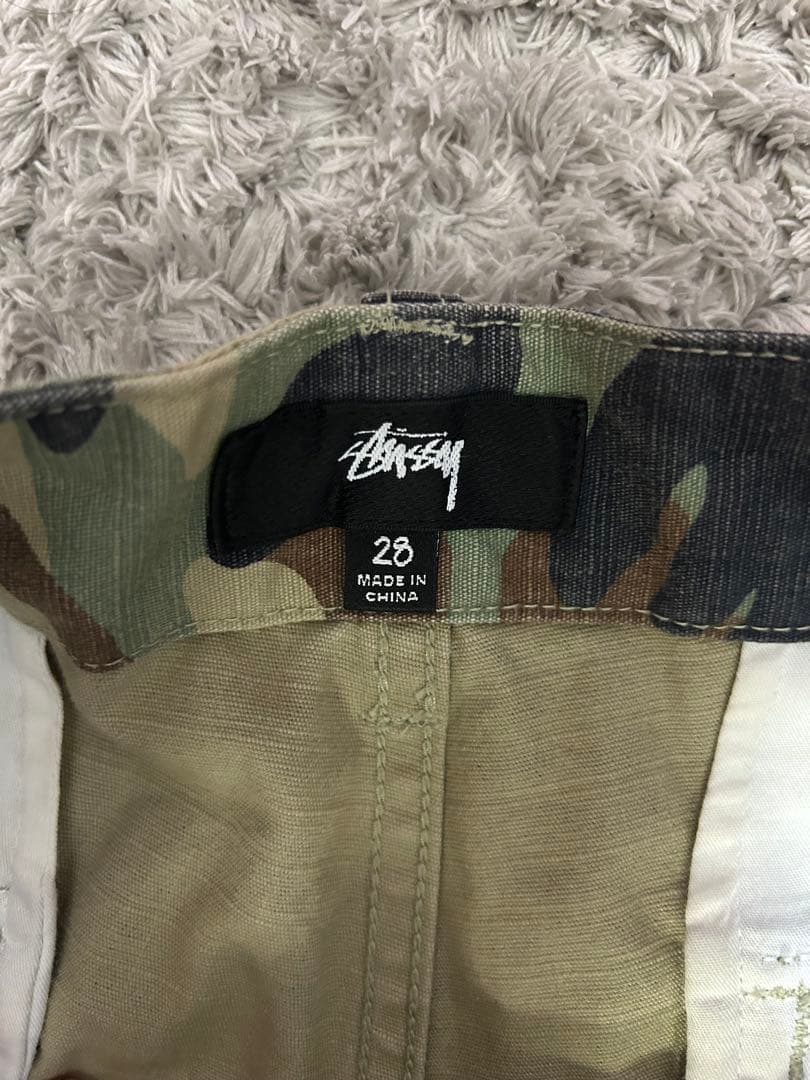 Stussy SURPLUS CARGO PAMTS カーゴパンツ　迷彩