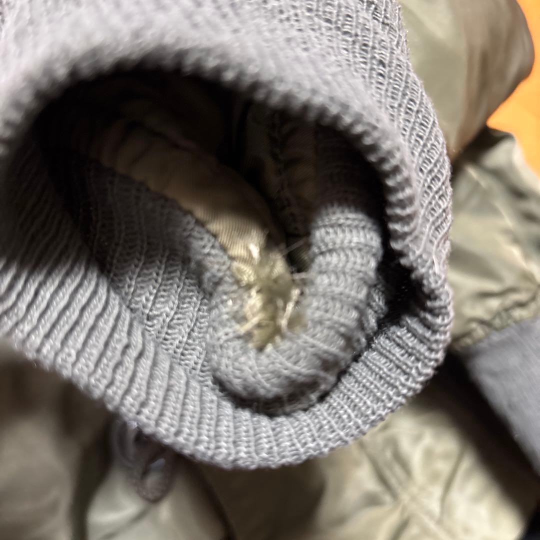 90s USA製 ALPHA N-2B ミリタリーフライトジャケット ideal