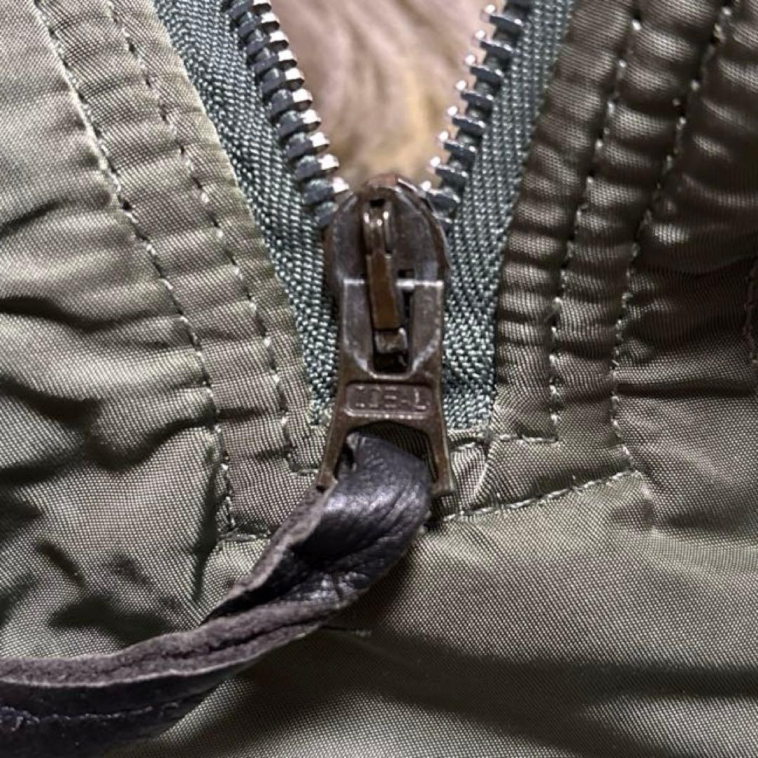 90s USA製 ALPHA N-2B ミリタリーフライトジャケット ideal