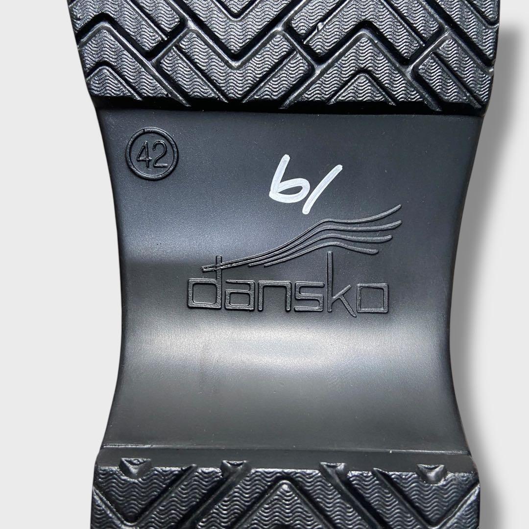 ダンスコ☆プロフェッショナル☆クロッグサンダル☆フローラル柄☆型押し☆26.5