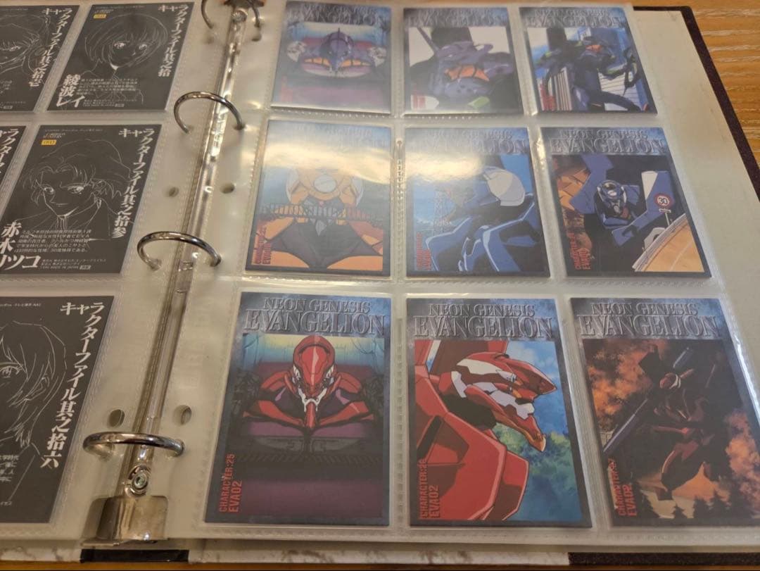 エヴァンゲリオンカードダスマスターズ１集初版コンプリート品１７２枚