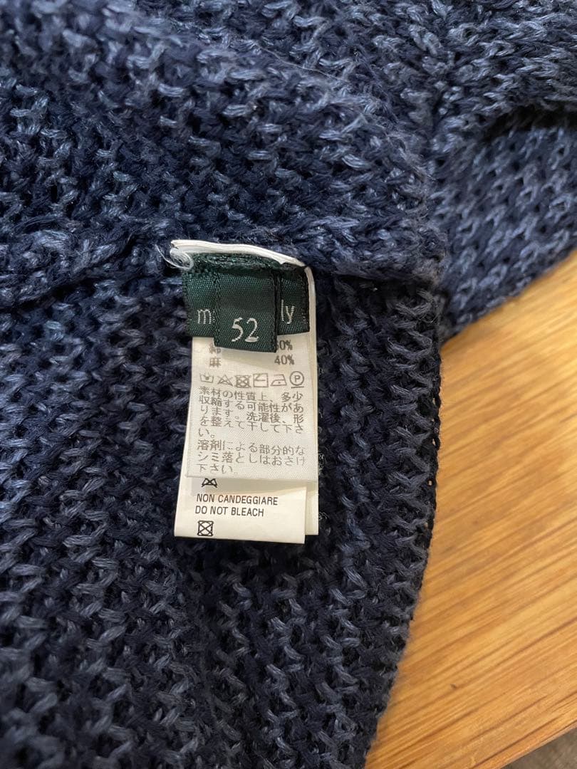 ZANONE CHIOTOネイビー 52