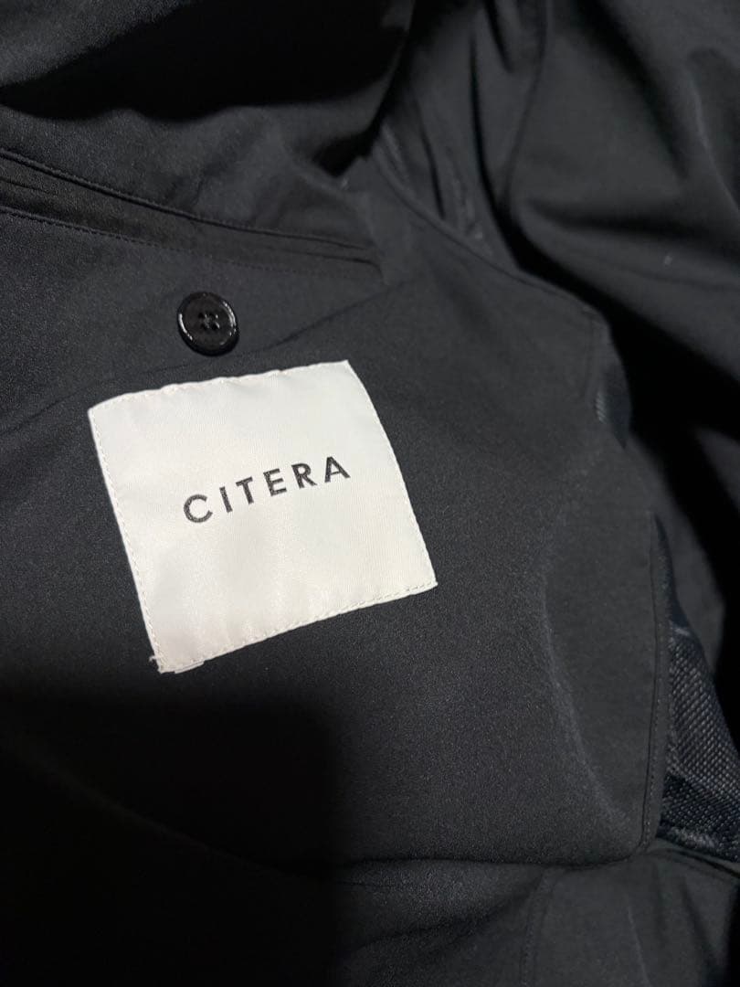 【特価】CITERA 黒 スーツ上下セット visvim