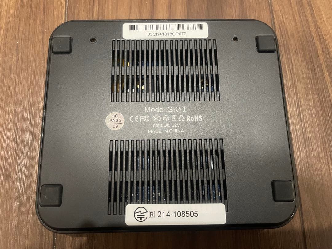 【ほぼ未使用】MINIS FORUM ミニPC 3台まとめ売り