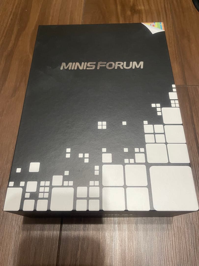 【ほぼ未使用】MINIS FORUM ミニPC 3台まとめ売り
