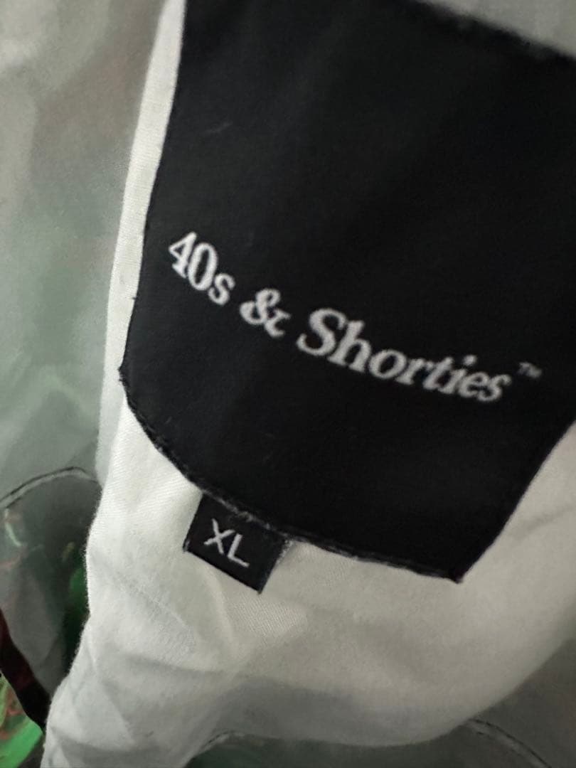 40s & Shorties XL オーバーオール(サロペット)グリーン