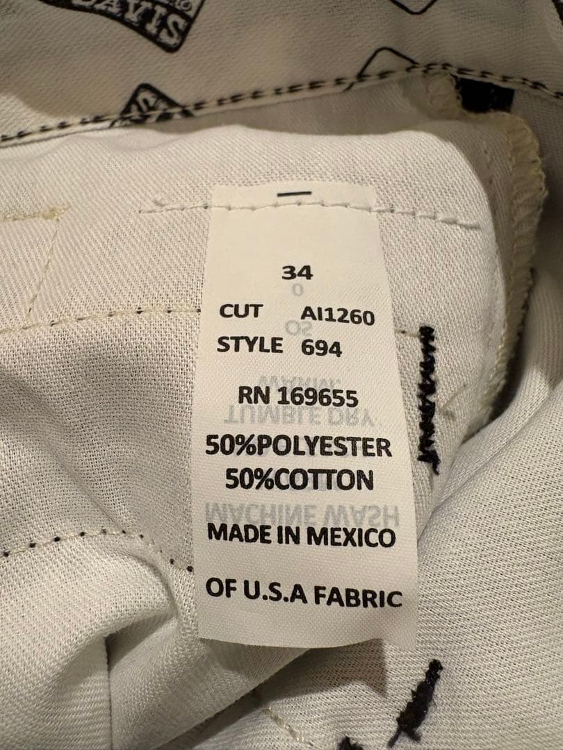 ben davis フリスコパンツW34L30 ブラック　ワークパンツ