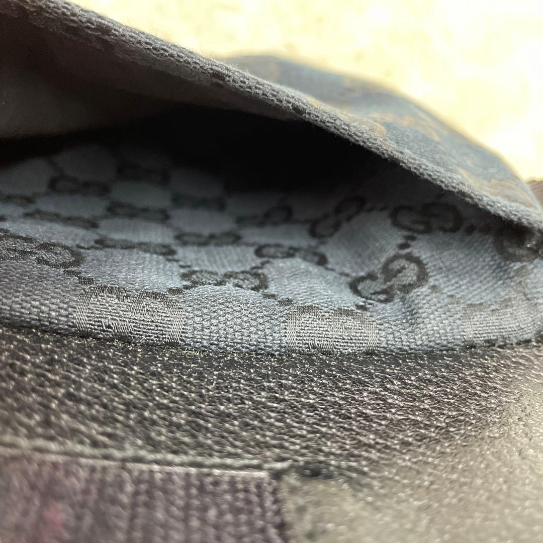 GUCCI GGキャンバス　ウエスト・ボディバッグ