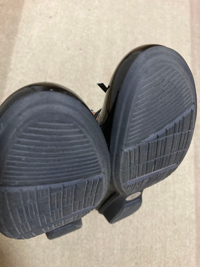 アシックス　ペダラブラック リボン付きバレーシューズ24cm