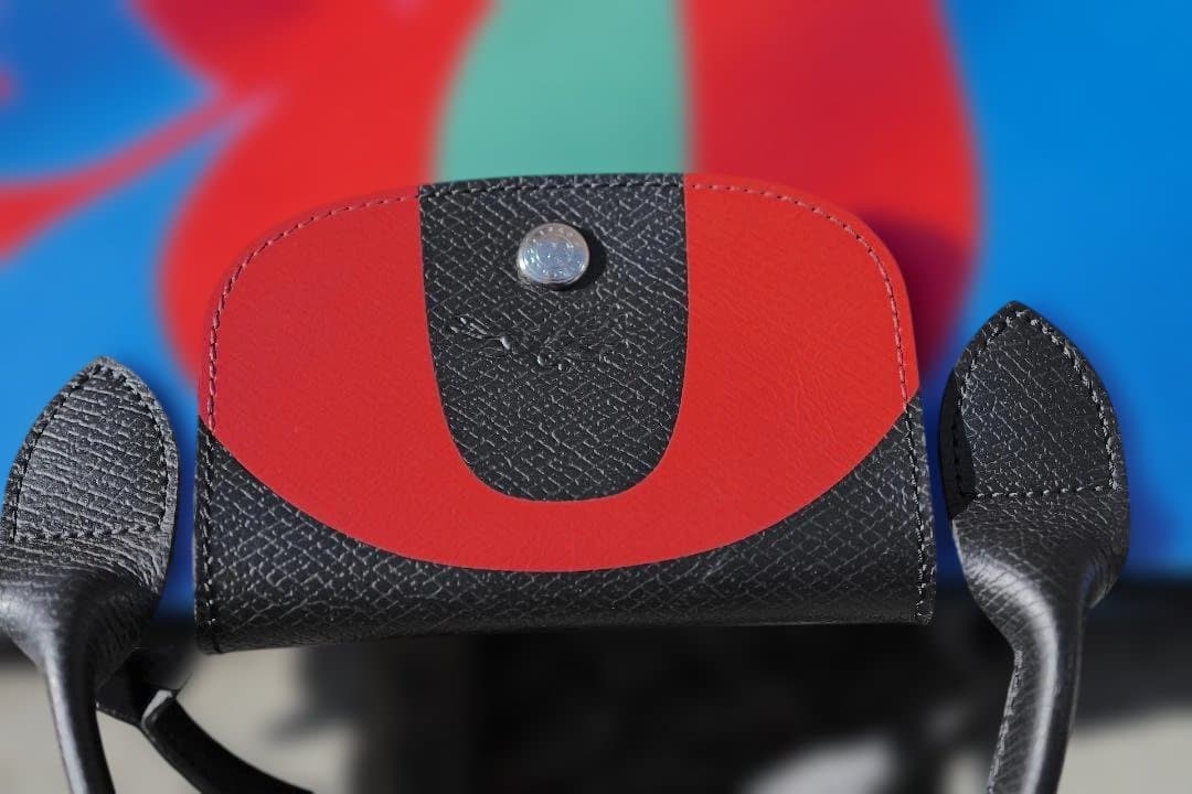 ロンシャンxロバートインディアナコラボボストン1回使用送料込匿名配送最終値下げ