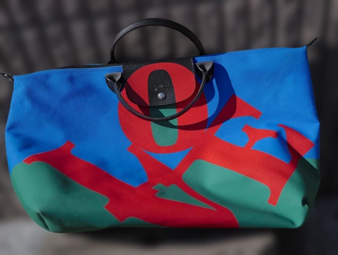 ロンシャンxロバートインディアナコラボボストン1回使用送料込匿名配送最終値下げ