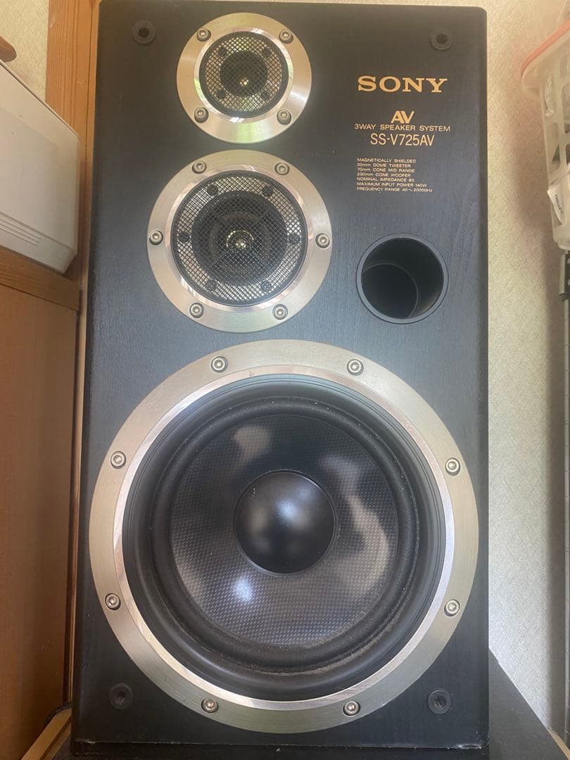 ソニー　リバティー　LBT-V725 CD カセット動作品