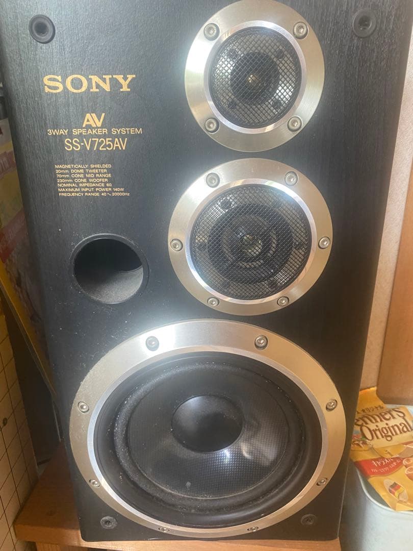 ソニー　リバティー　LBT-V725 CD カセット動作品