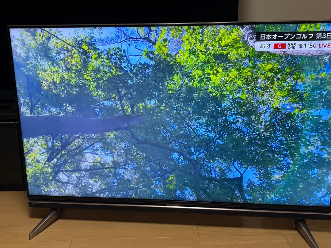 状態良好【東京】SHARP LC-60XL20 60インチ液晶テレビ リモコン付