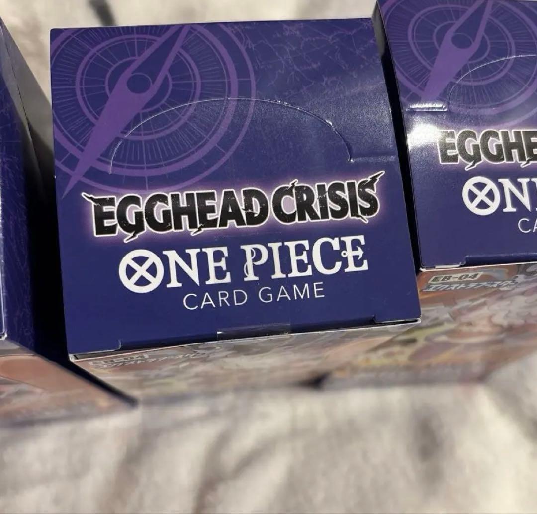 【新品未開封】 ONE PIECE エッグヘッドクライシス 3BOX 即日発送