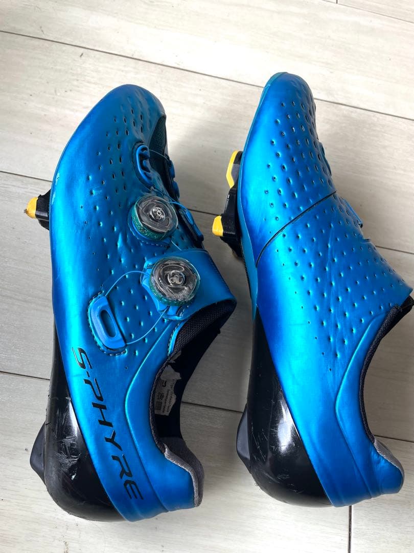 SHIMANO S-PHYRE RC900E ブルー シューズ