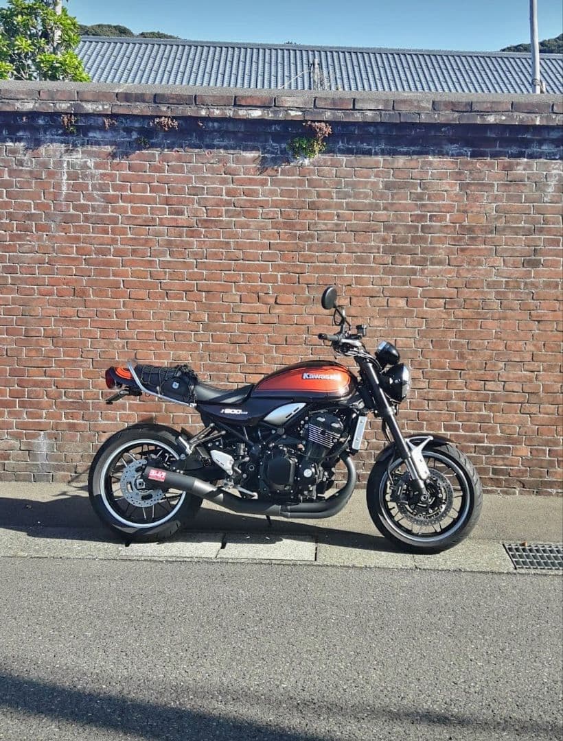 ヨシムラ z900rs 手曲げマフラー(T-Spec)