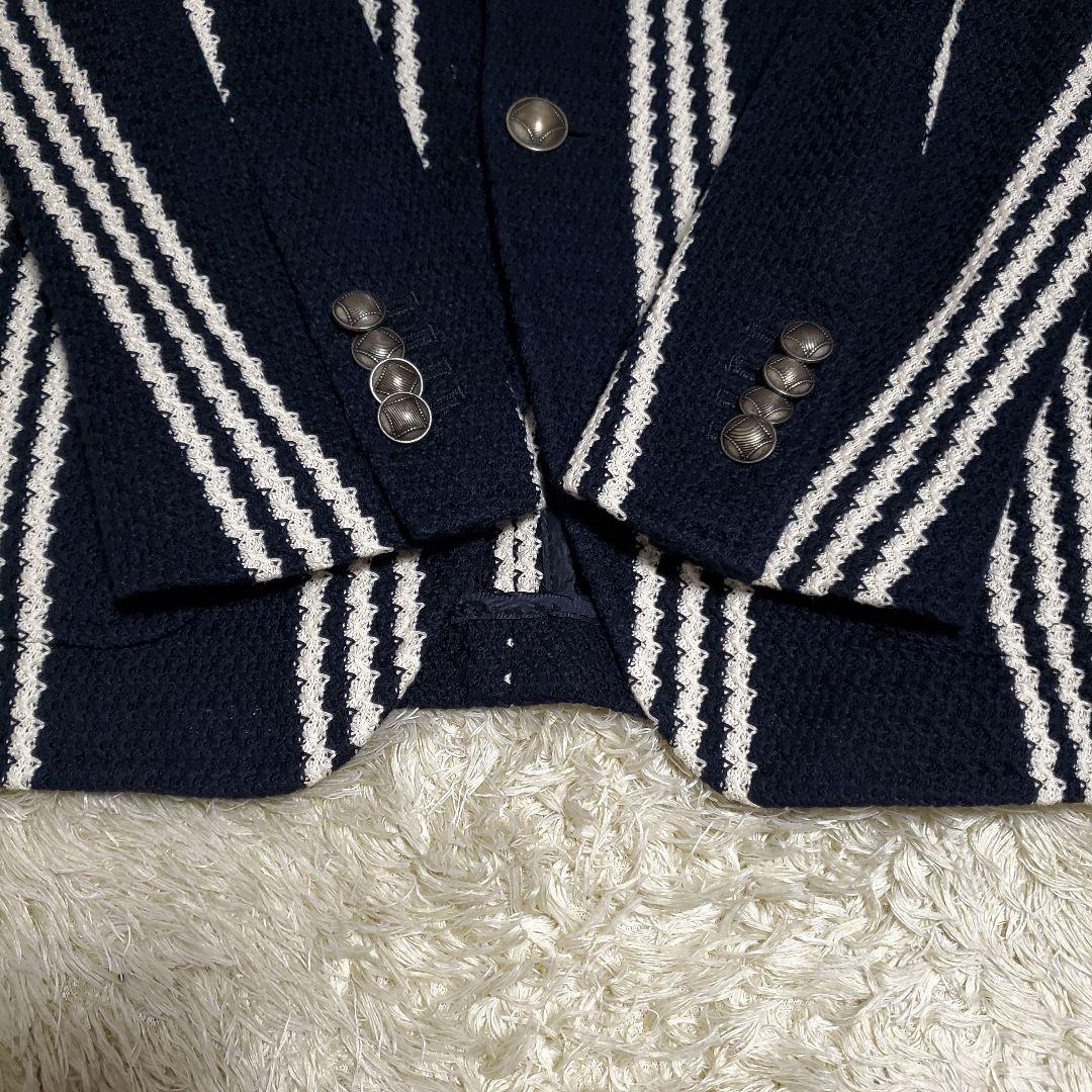 美品✨TAGLIATORE タリアトーレ　ニットテーラードジャケット　シャー君様