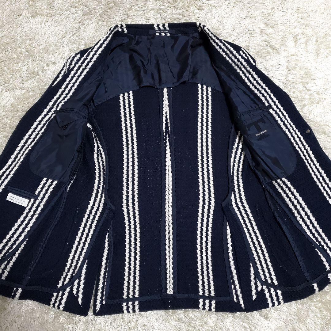 美品✨TAGLIATORE タリアトーレ　ニットテーラードジャケット　シャー君様