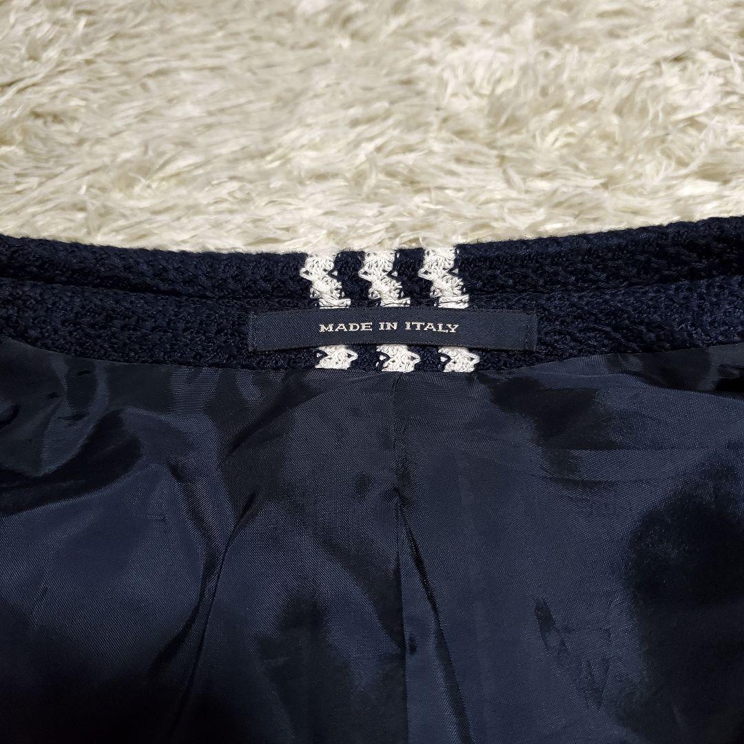 美品✨TAGLIATORE タリアトーレ　ニットテーラードジャケット　シャー君様