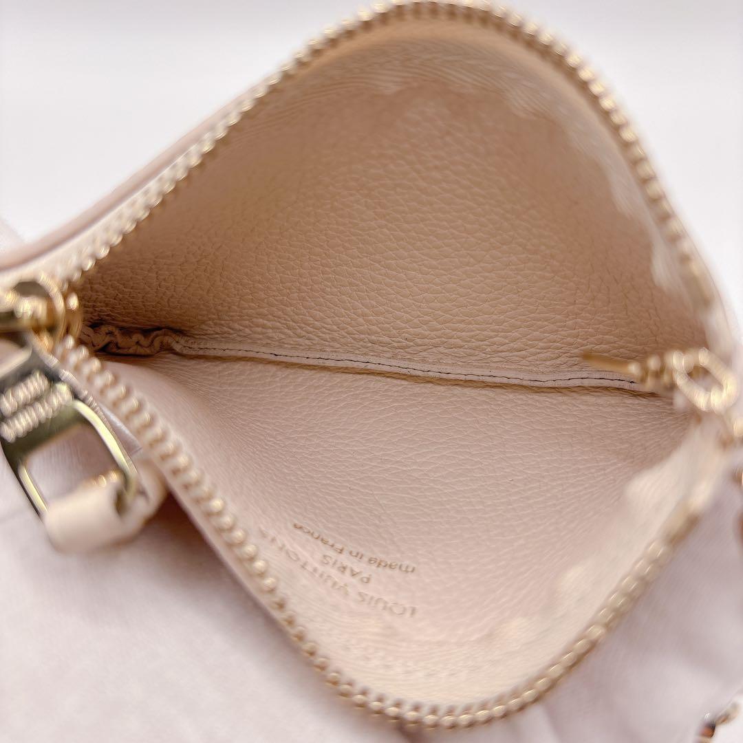 新作 限定 完売品 ほぼ未使用 ルイヴィトン アンプラント ポシェット クレ