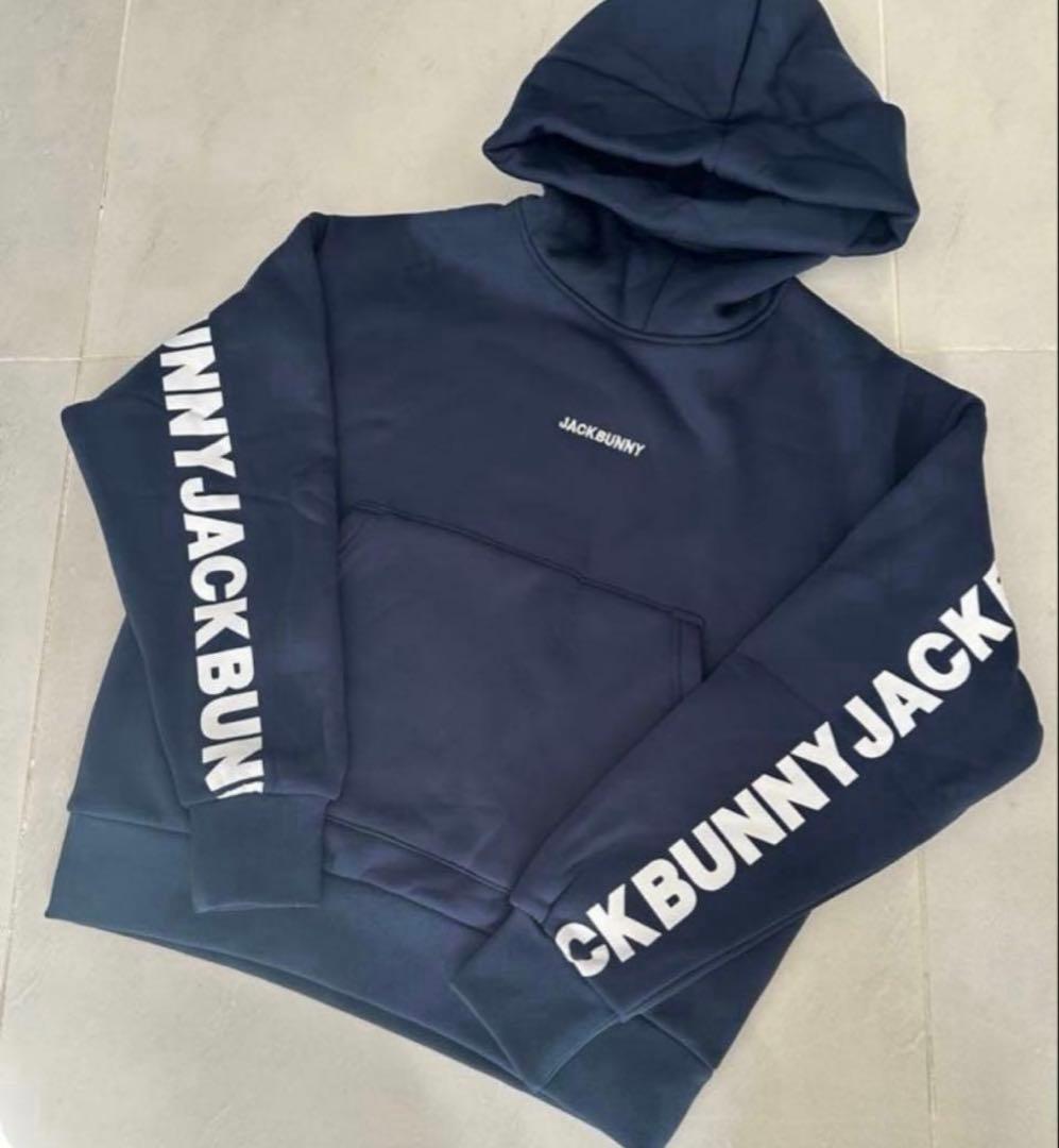 未使用ジャックバニーKARUISHI裏フリースフーディプルオーバー