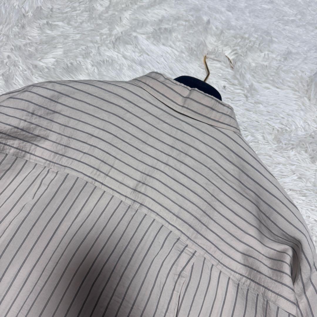 25年 美品 Curensology ワッシャーストライプシャツ 定価2.9