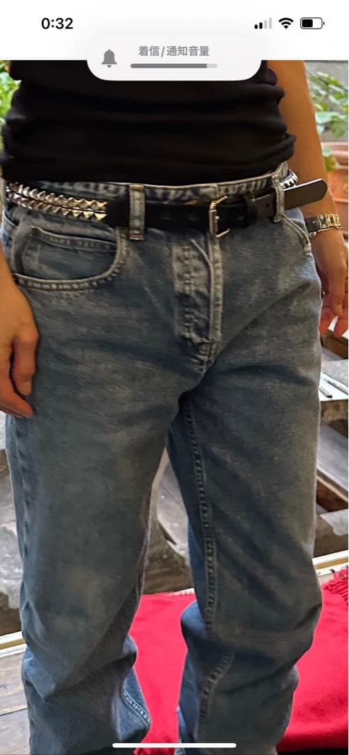 ok.soon スタッズベルト