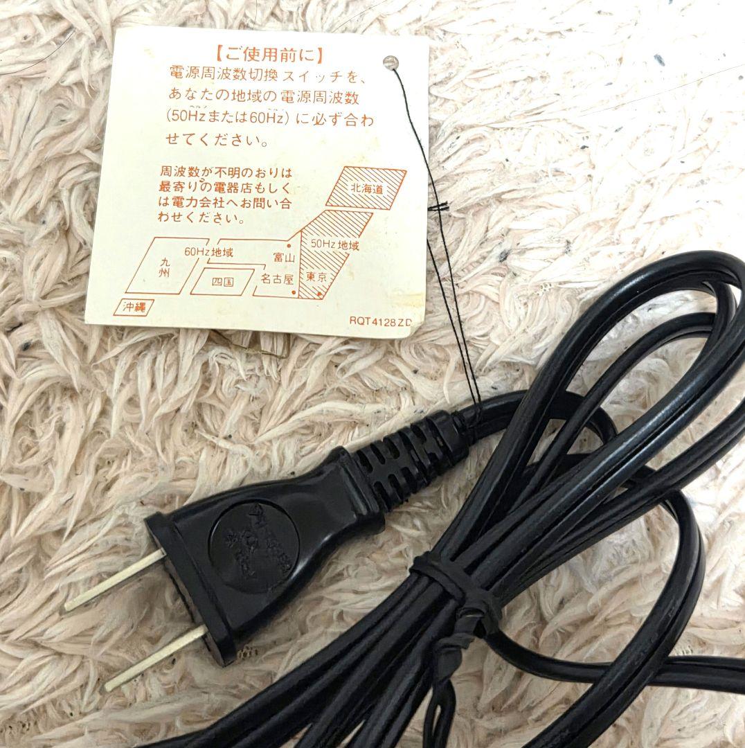 【新品】パナソニック　FM/AM　クロック　ラジオ　シルバー　RC-6266