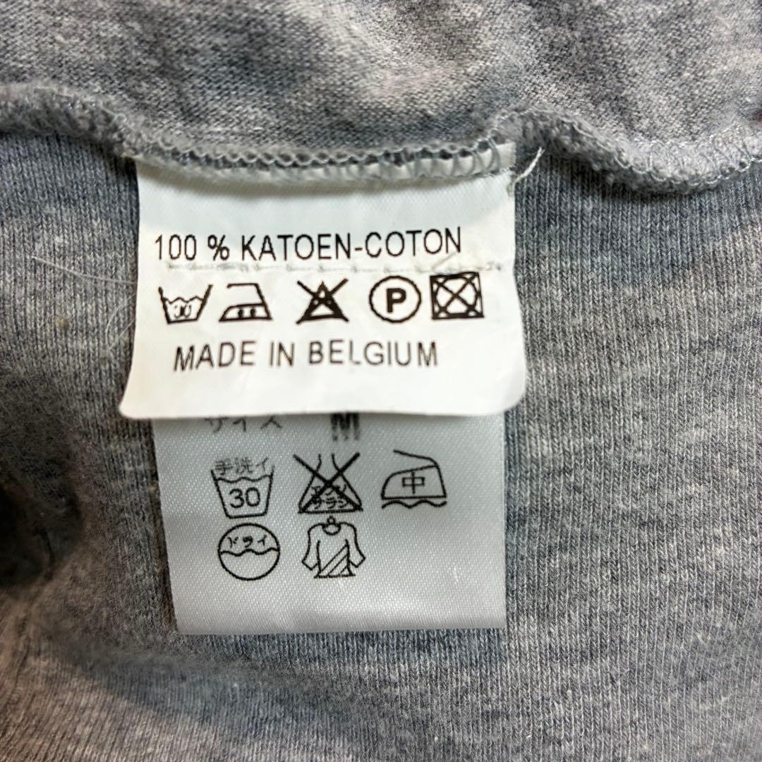 ベルンハルトウィルヘルム グレー 蝶と花の刺繍 半袖トップス