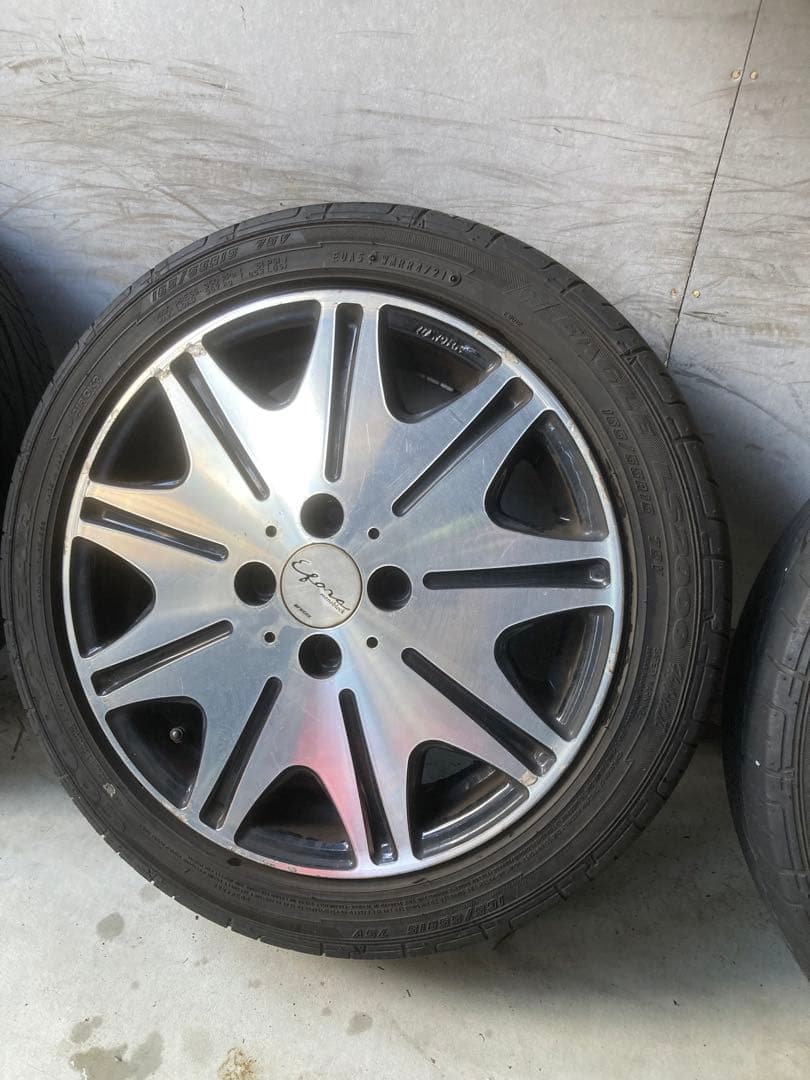 CHASERkunさん専用②格安出品！work E-FORS 15インチ軽自動車