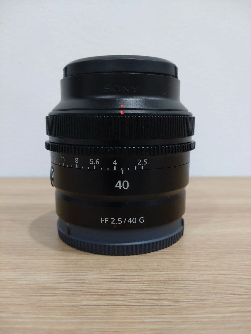 Sony FE 2.5/40 G 単焦点レンズ