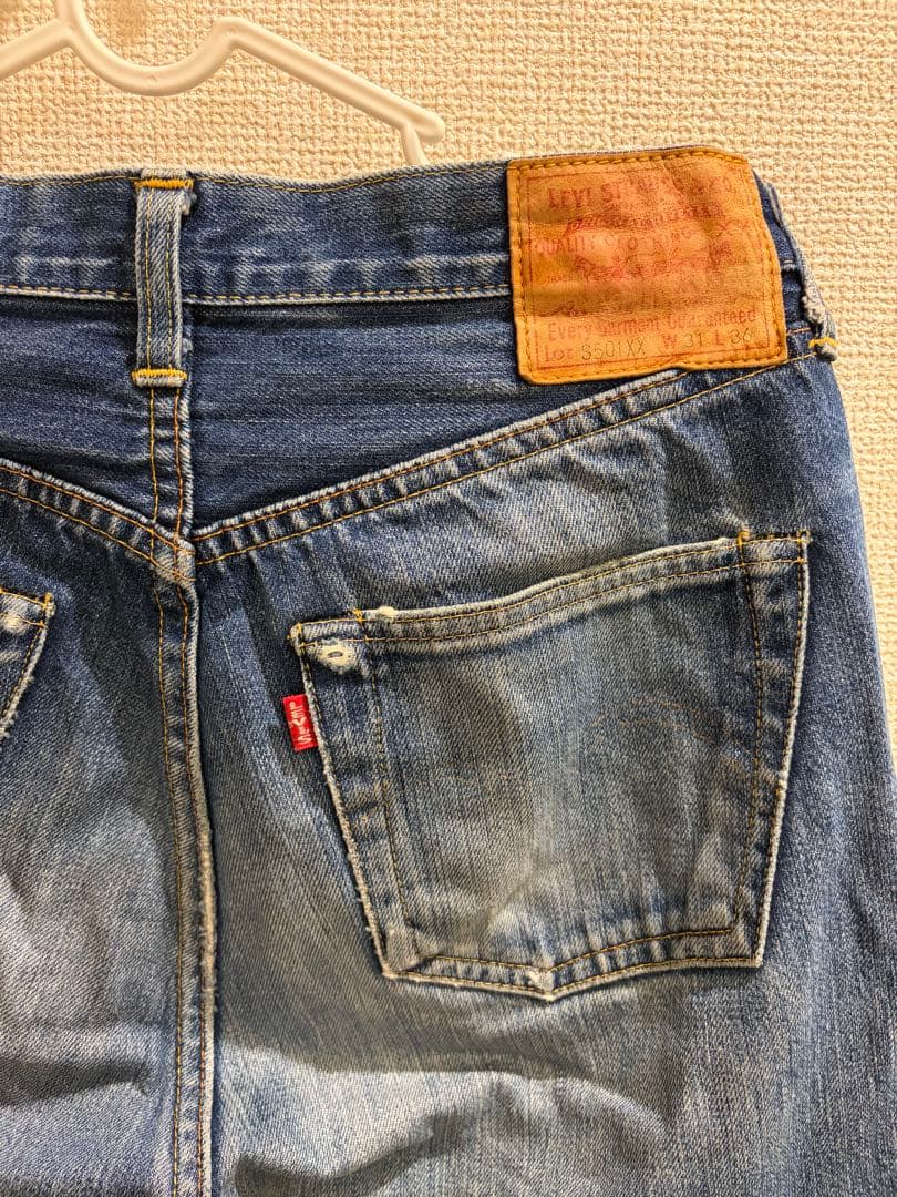 リーバイスS501XX大戦モデル復刻W31 L36 バレンシア工場製