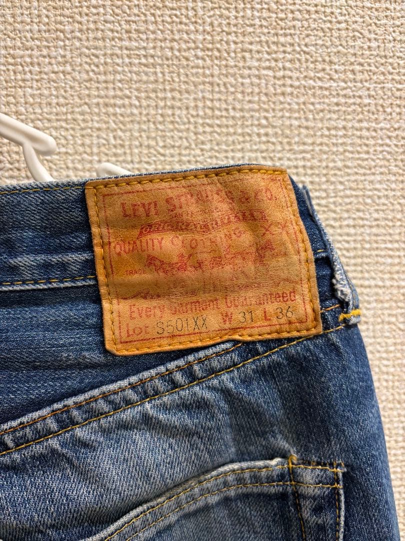 リーバイスS501XX大戦モデル復刻W31 L36 バレンシア工場製