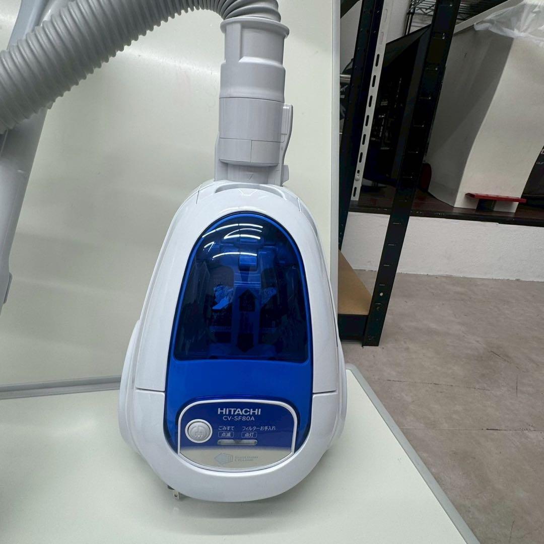 日立 紙パック式掃除機 CV-SF80A 2023年製 美品 kk01