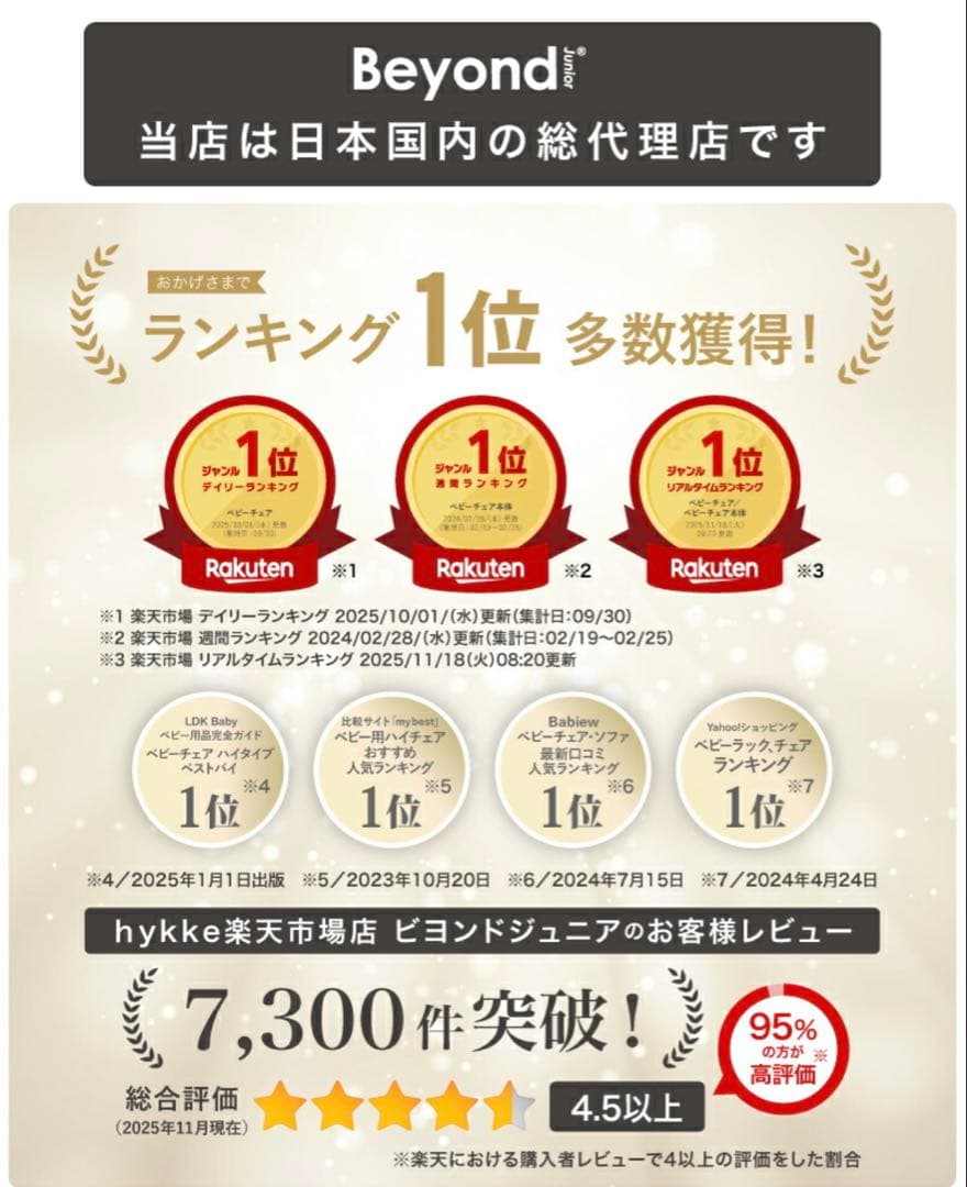 beyond engineer ハイチェア