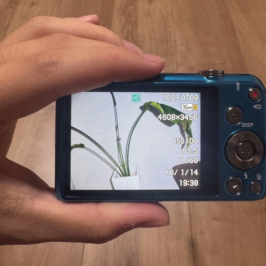 CASIO EXILIM EX-ZS25 ブルー デジタルカメラ