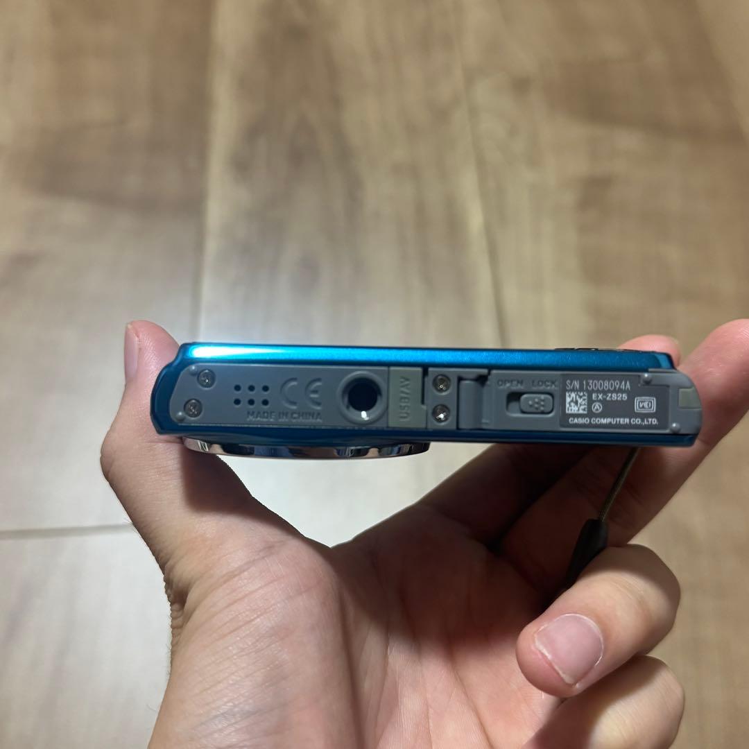 CASIO EXILIM EX-ZS25 ブルー デジタルカメラ