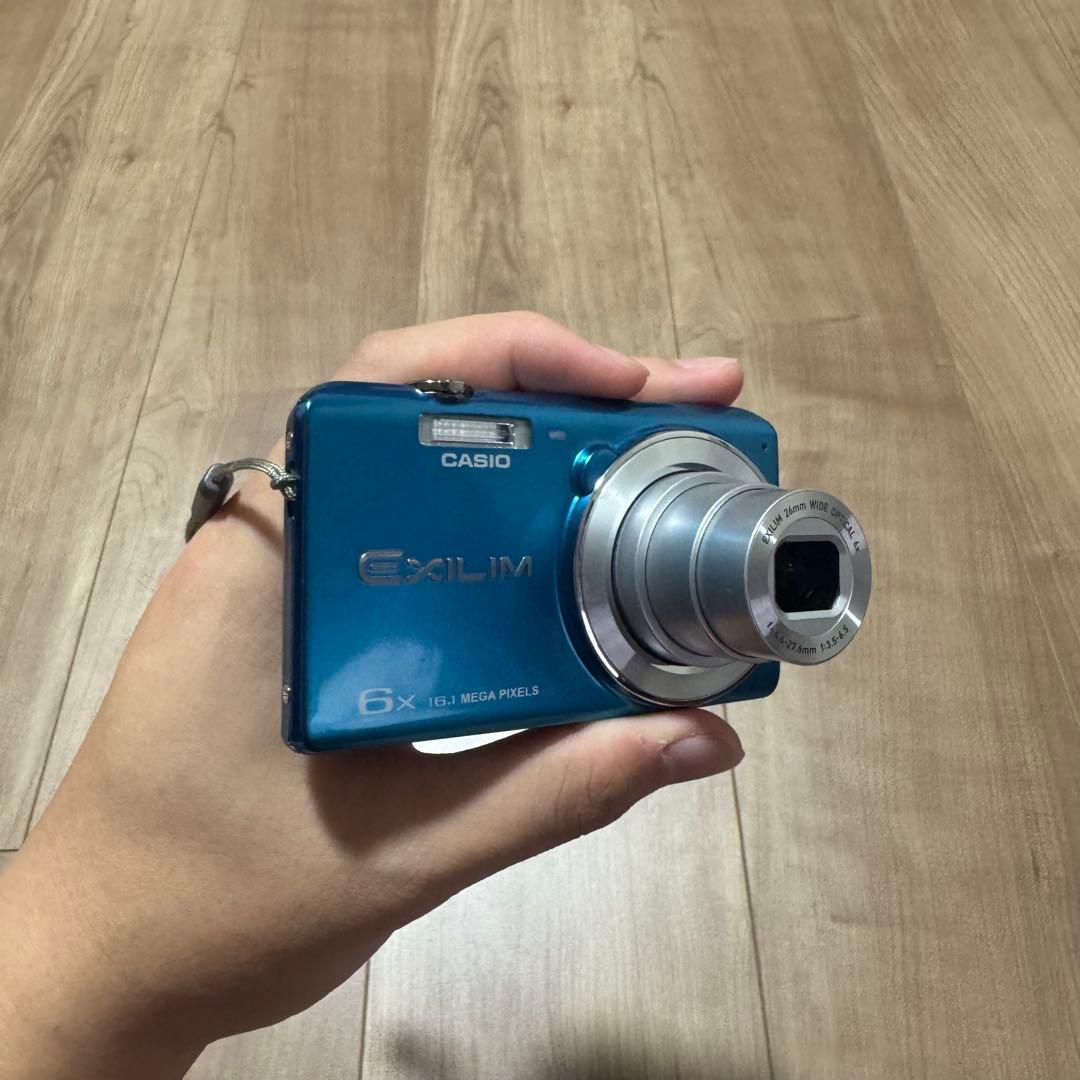 CASIO EXILIM EX-ZS25 ブルー デジタルカメラ