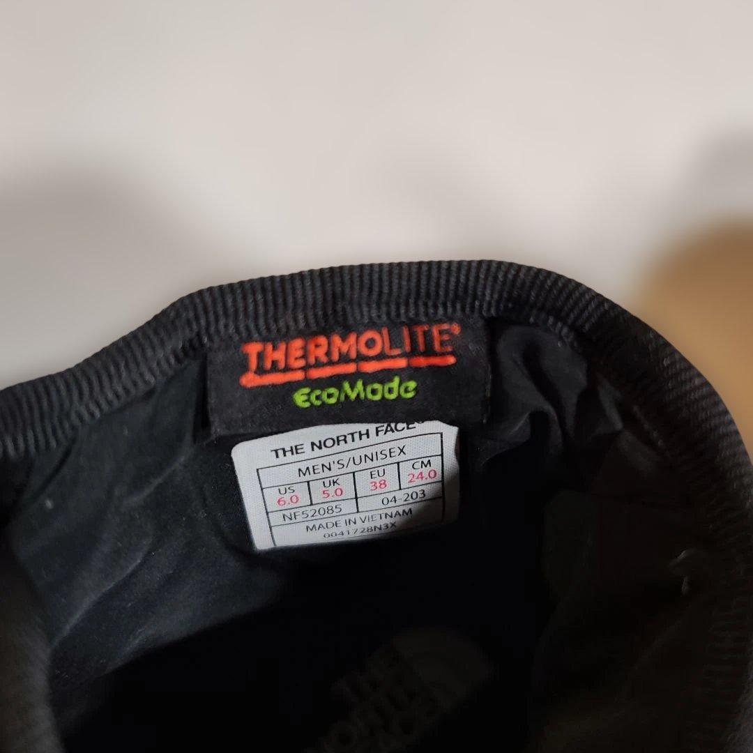 THE NORTH FACE ヌプシ　トラクション チャッカ　ブラック 24cm